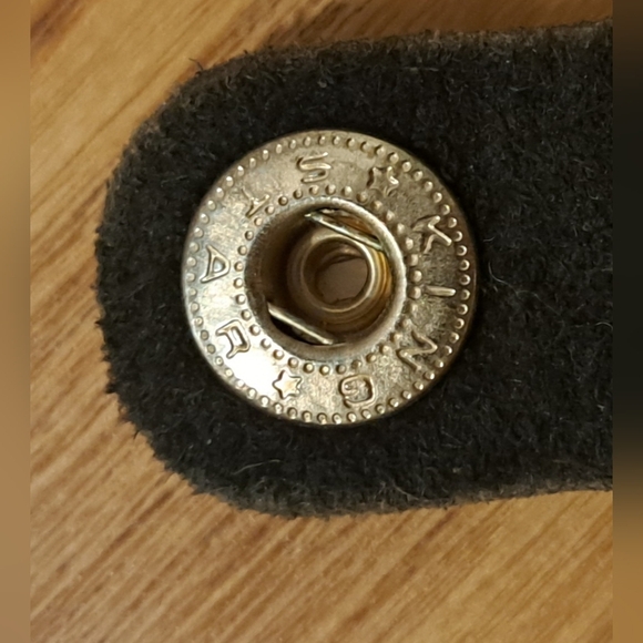 Vintage King Star Metallic Leather Grunge Moto Goth Emo Bling Bracelet Jewelery - Picture 5 of 5